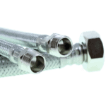 Kit de 2 flexibles INOX L=800mm - Raccordement adoucisseur